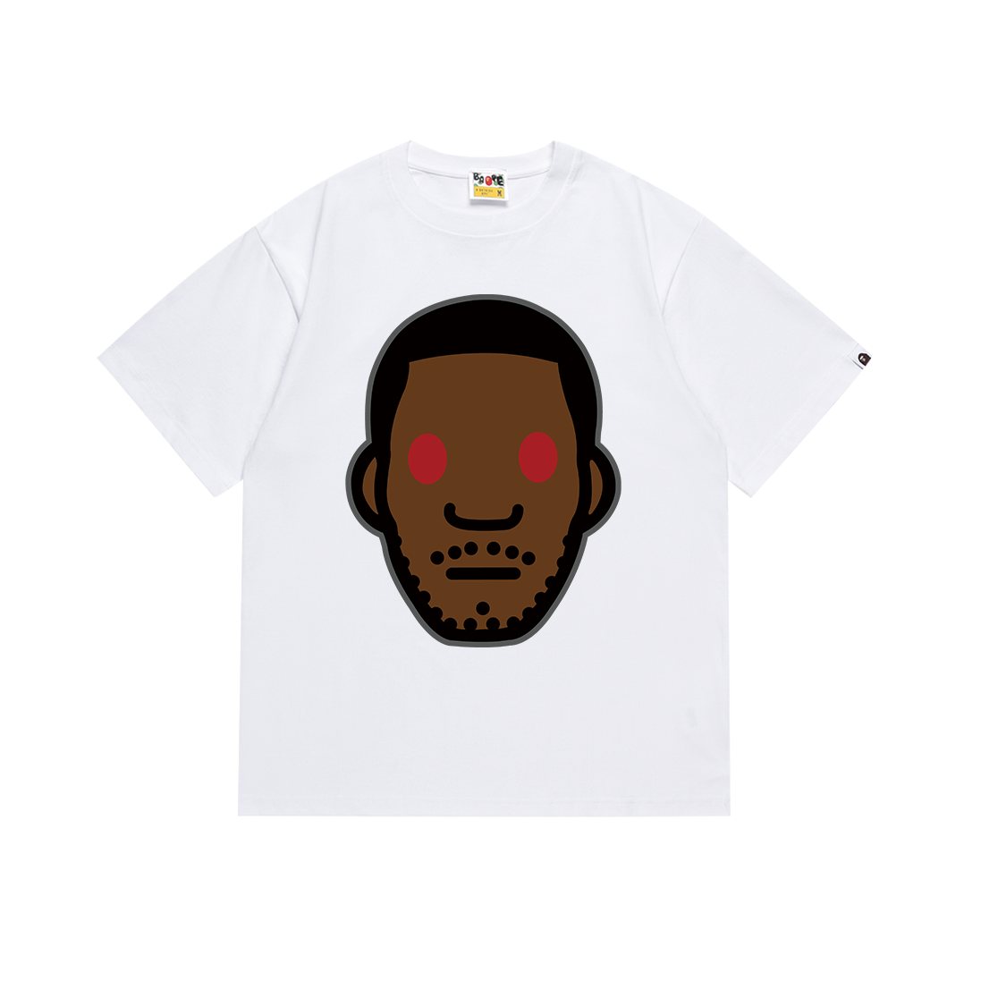 BAPE Face Graphic Short-Sleeve T-Shirt — front