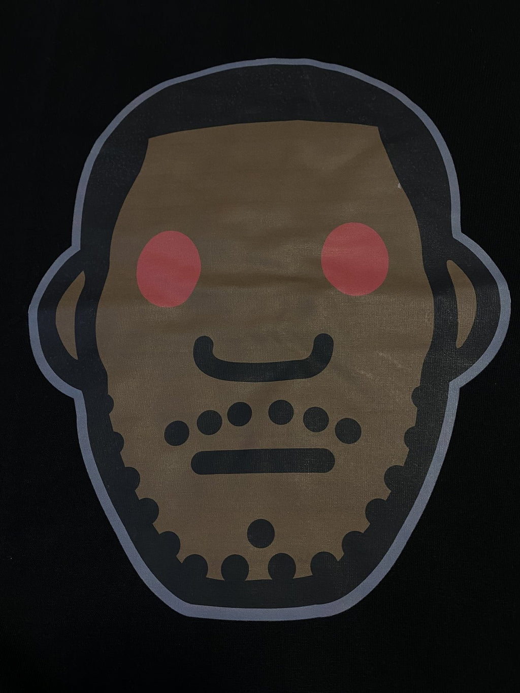 BAPE Face Graphic Short-Sleeve T-Shirt — detail