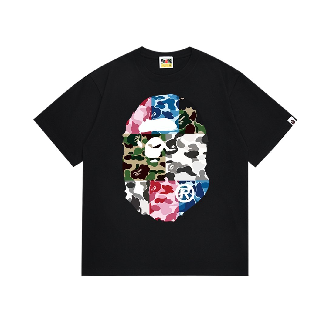 BAPE Ape Head Graphic Short-Sleeve T-Shirt — front