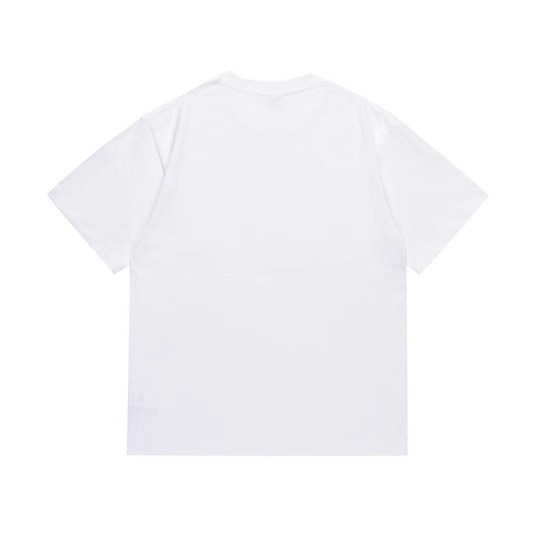 BAPE Green/Yellow Plaid Ape Head Graphic T-Shirt — back