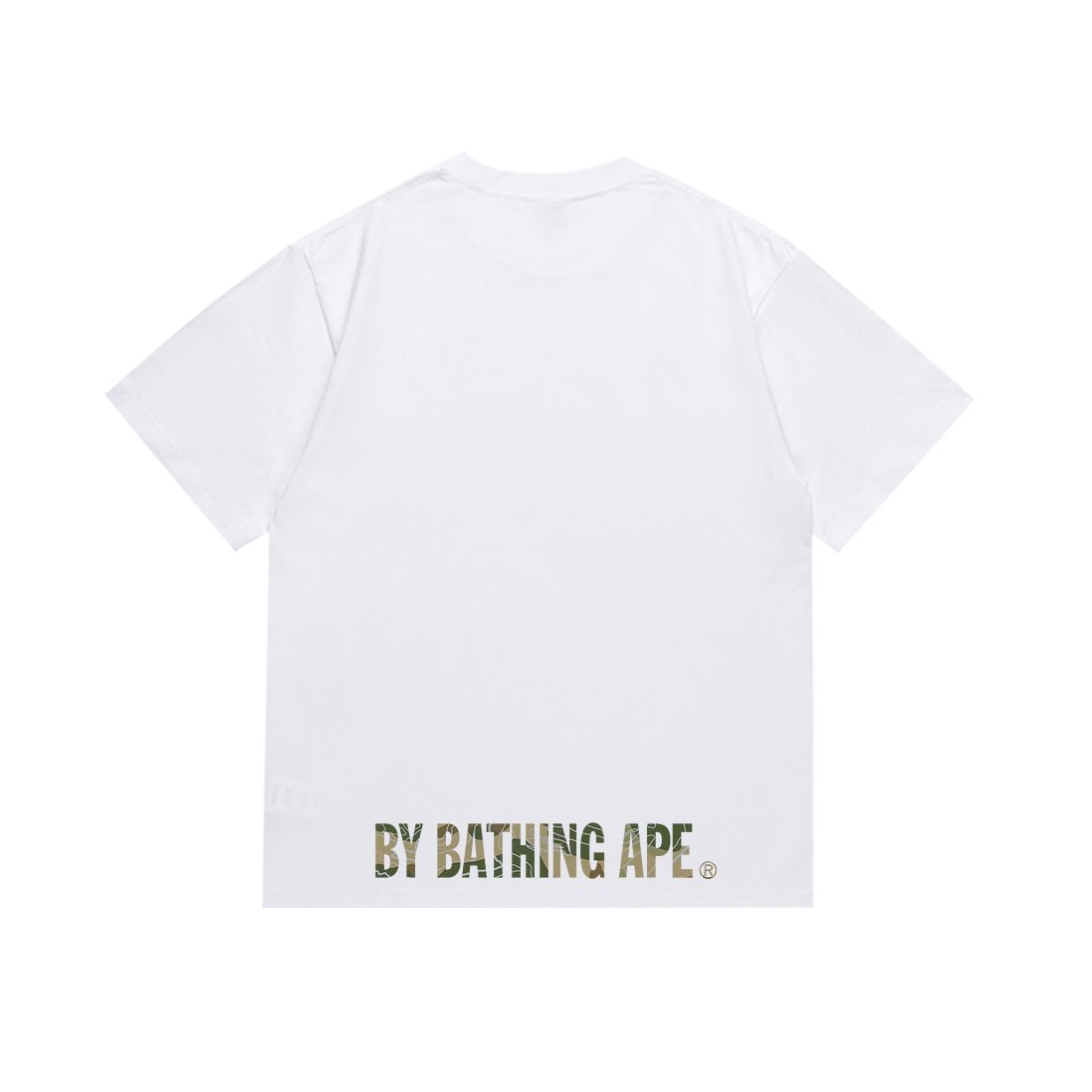BAPE Camo Ape Face Graphic T-Shirt — back