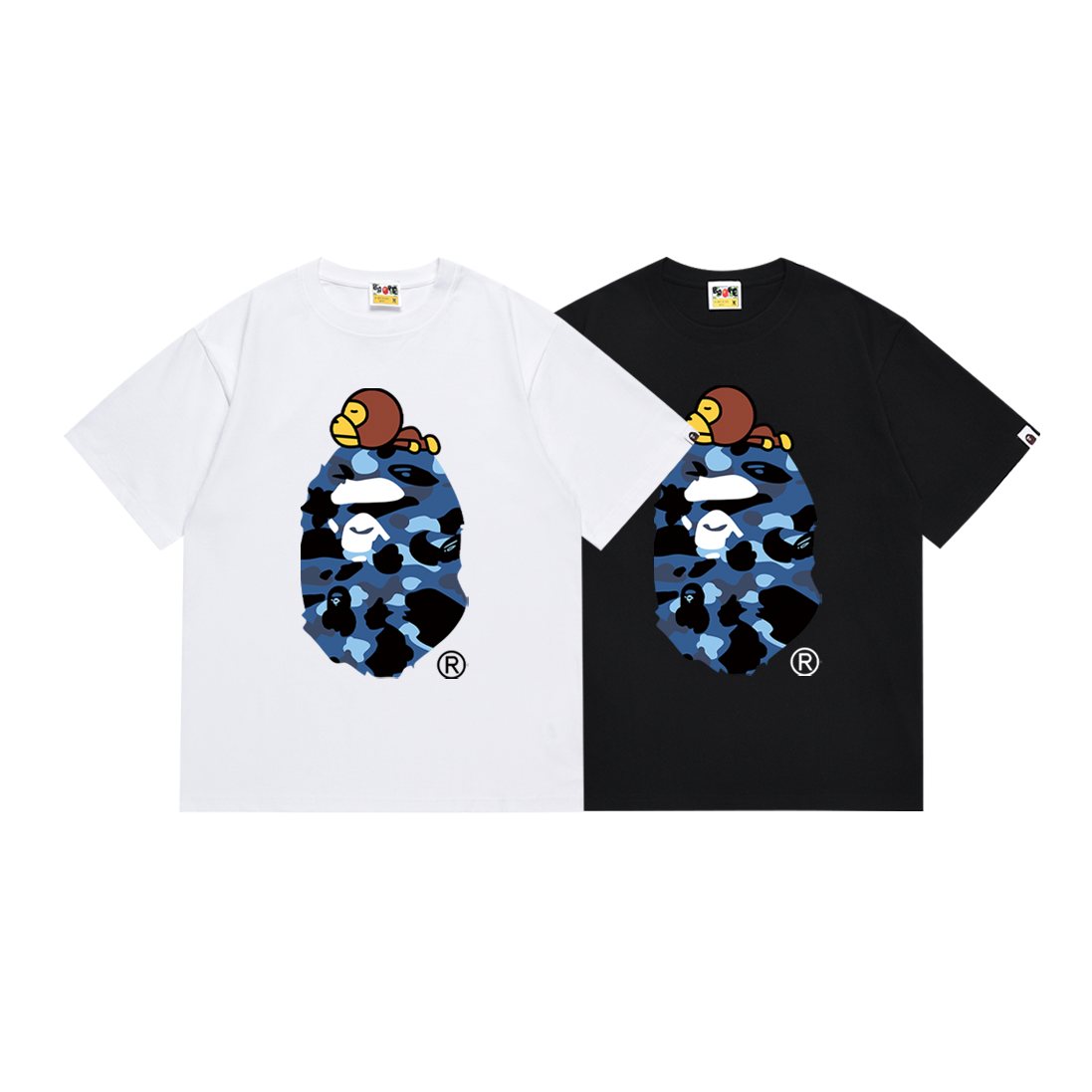 BAPE Large Front Graphic Short-Sleeve T-Shirt — comparison