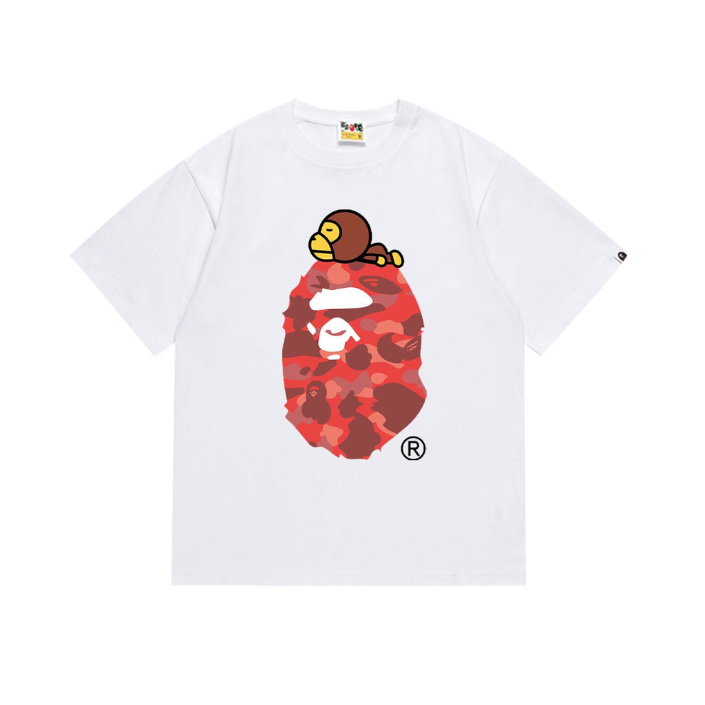 BAPE Large Front Graphic Short-Sleeve T-Shirt — front