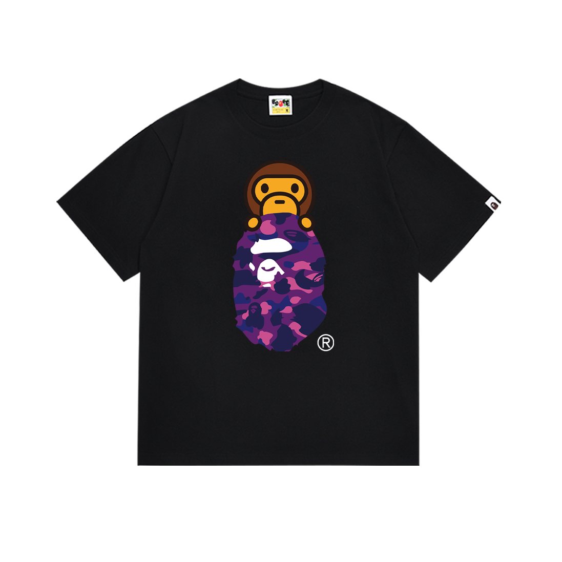 BAPE Camo Ape-Head Graphic T-Shirt — hero