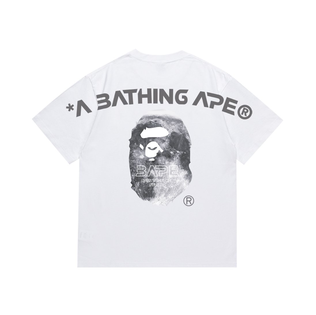 BAPE Ape-Head Graphic Short-Sleeve T-Shirt — back