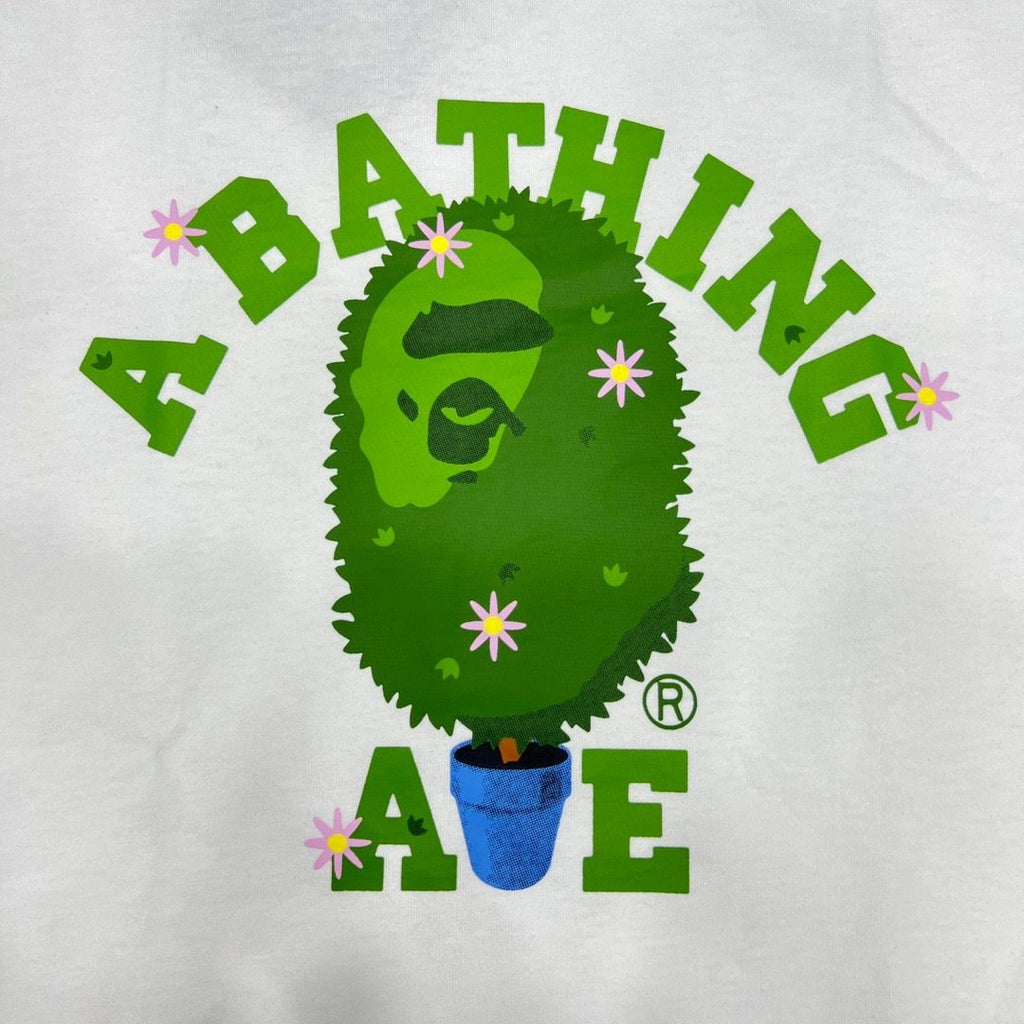 BAPE Green Camo Face Graphic T-Shirt — detail