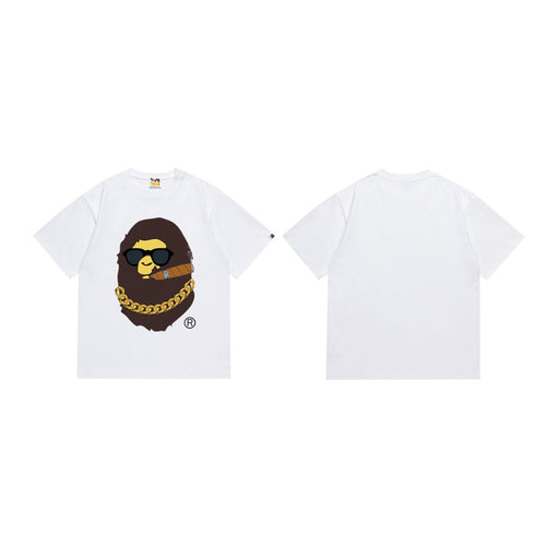BAPE Ape Cigar Chain Graphic T-Shirt — hero