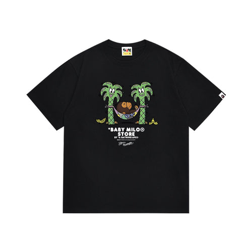 BAPE Baby Milo Palm Tree Graphic T-Shirt — front