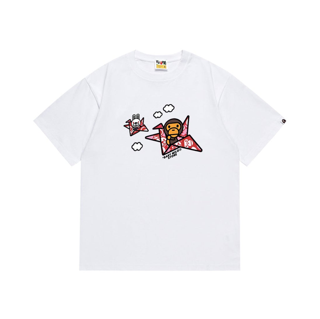 BAPE Airplane Cartoon Graphic T-Shirt — hero