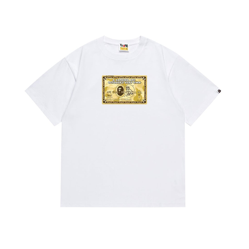 BAPE Gold Bill Graphic Short-Sleeve T-Shirt — hero