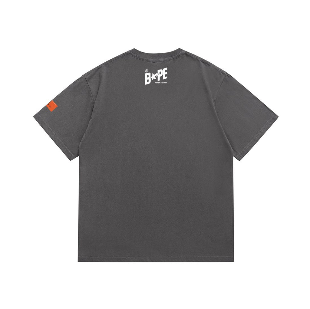 BAPE Ape Face Lightning Graphic T-Shirt — back