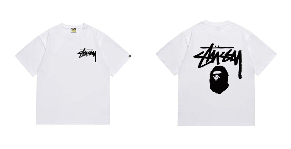 BAPE Ape-Head Back Graphic T-Shirt — front