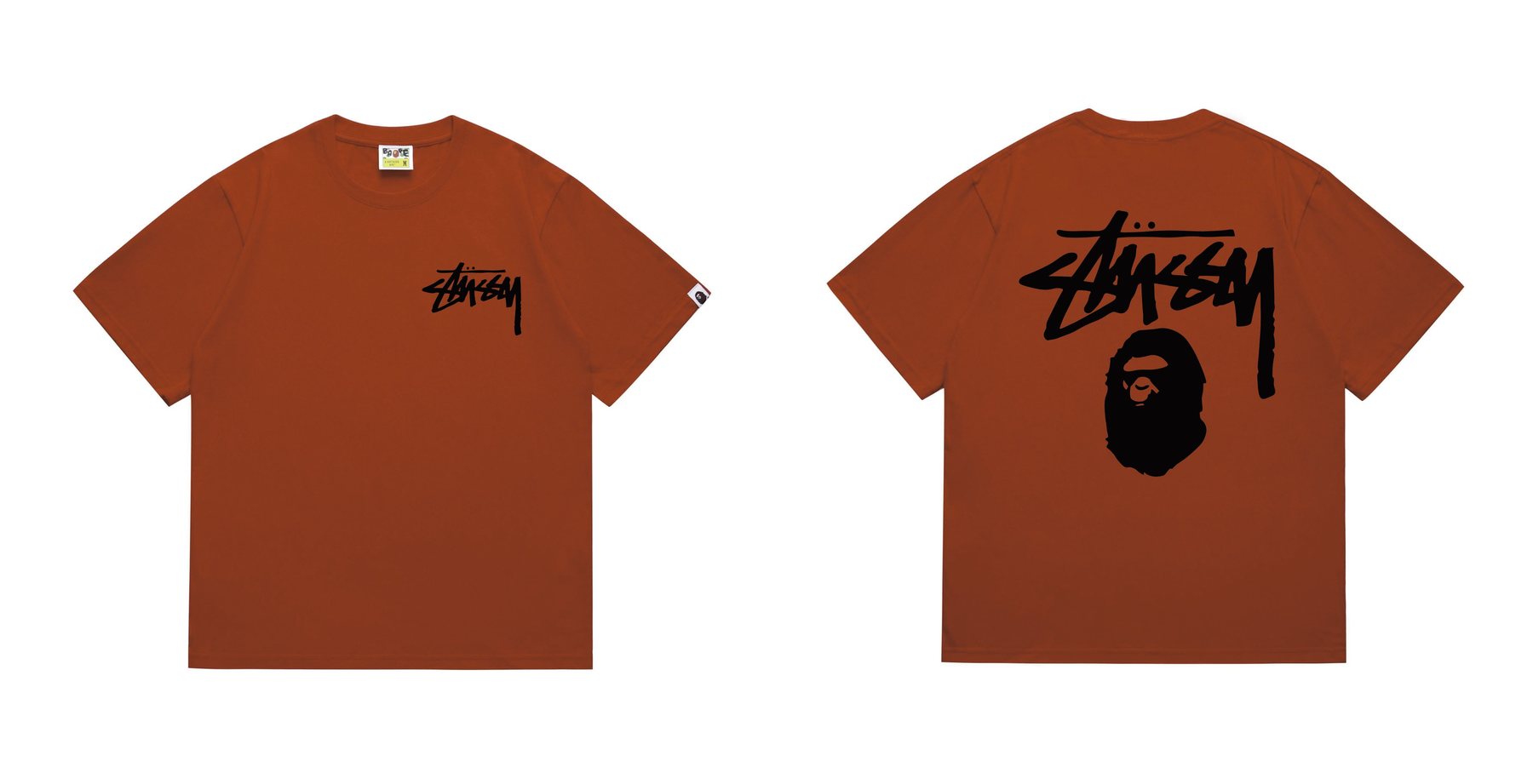 BAPE Ape-Head Back Graphic T-Shirt — front