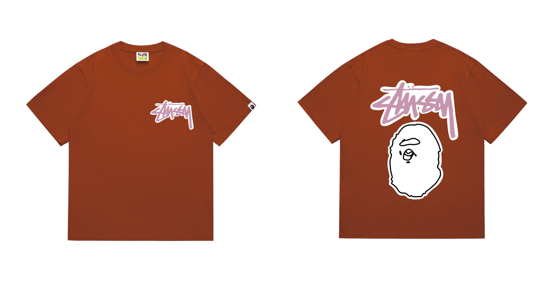 BAPE Light Face Graffiti Wordmark T-Shirt — comparison