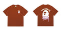BAPE White Ape Back Graphic T-Shirt — comparison