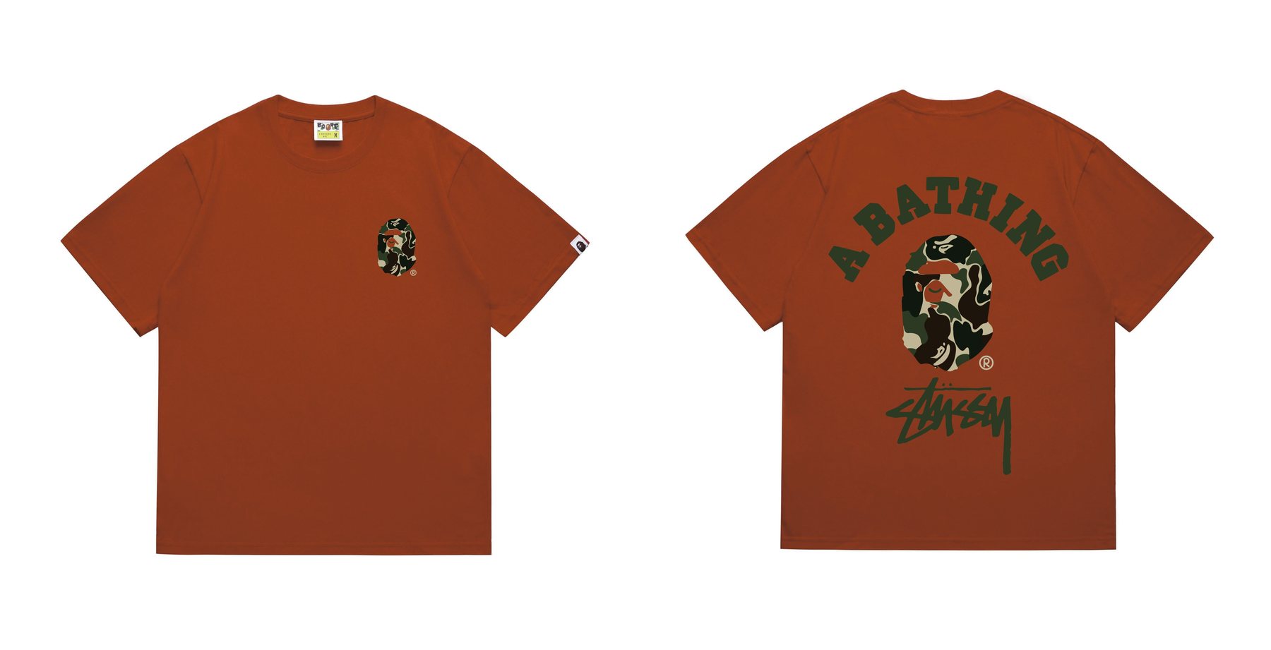 BAPE Back Graphic Short-Sleeve T-Shirt — comparison
