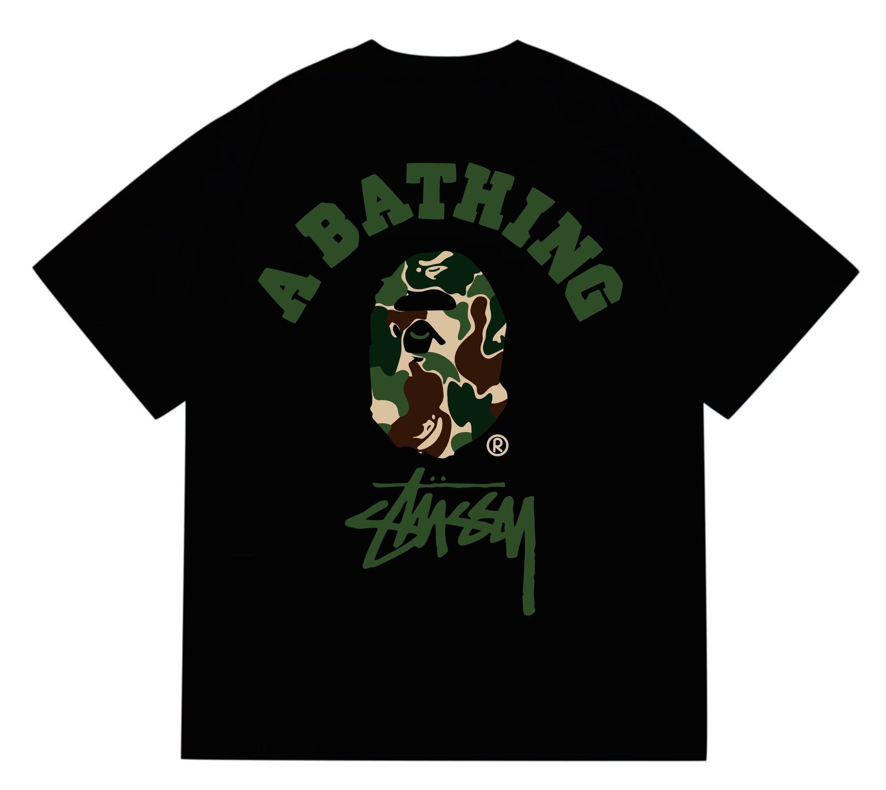 BAPE Back Graphic Short-Sleeve T-Shirt — back