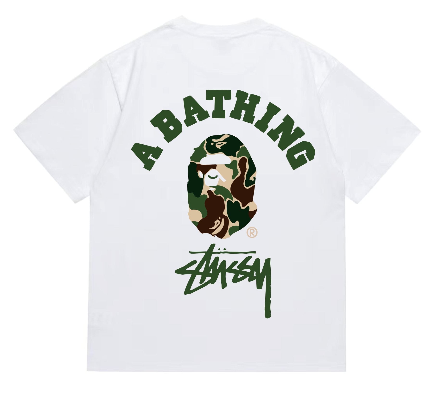 BAPE Back Graphic Short-Sleeve T-Shirt — back