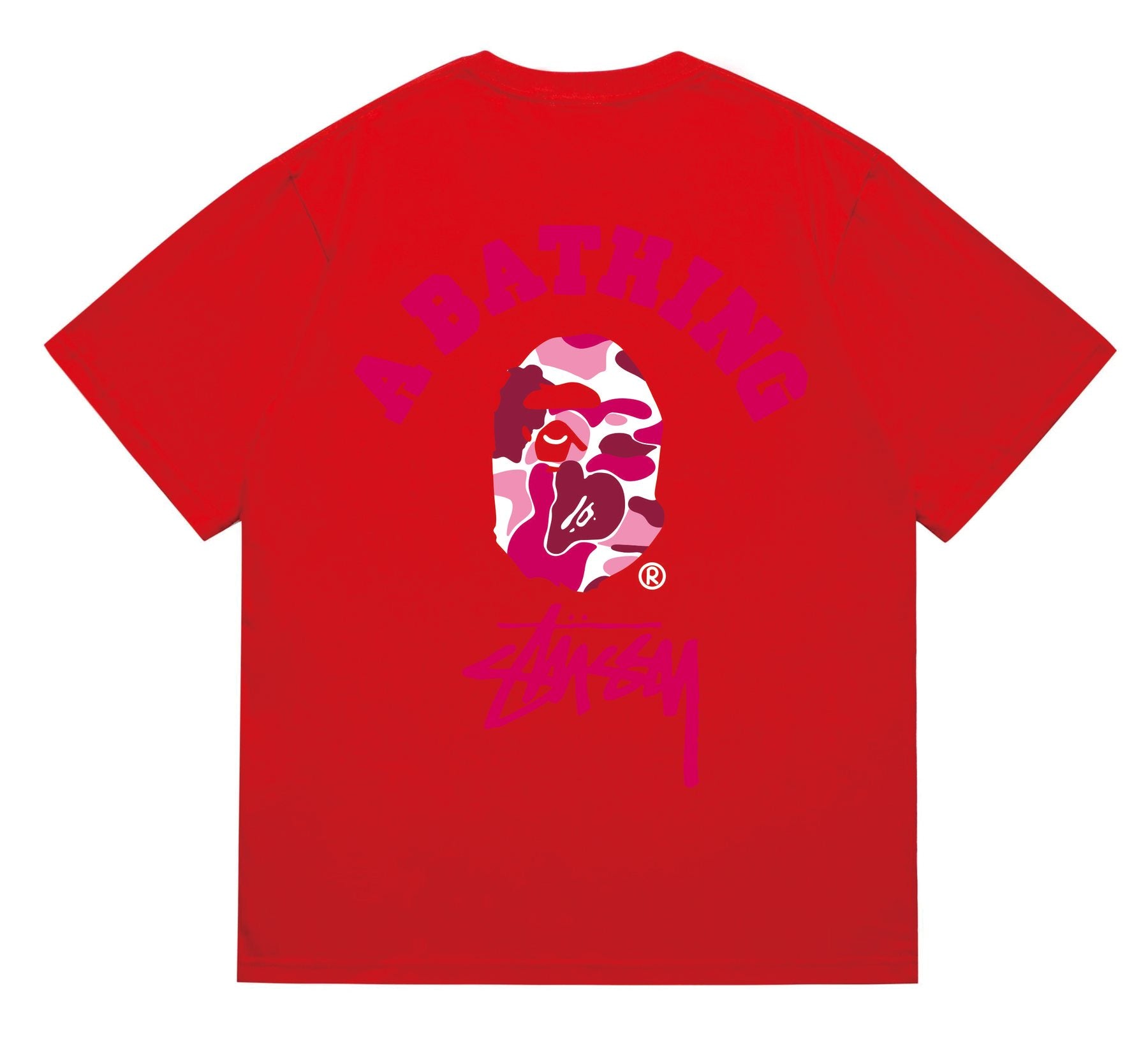 BAPE Ape Head Back Graphic T-Shirt — back