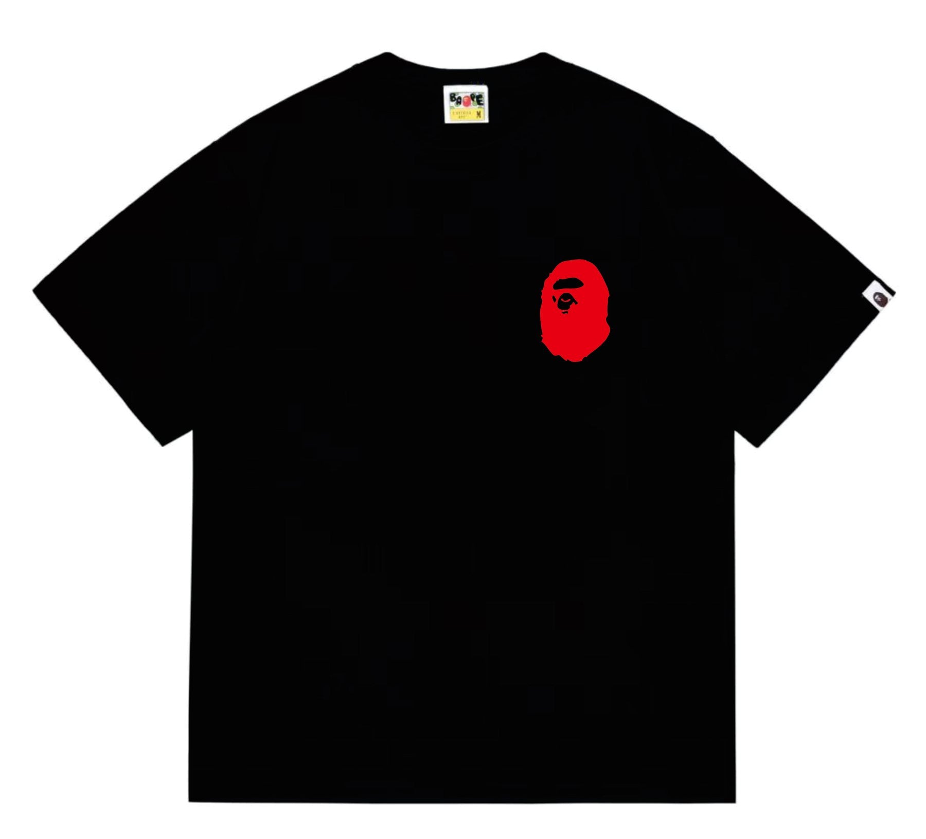 BAPE Chest Graphic Back Print T-Shirt — front