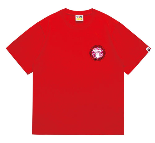 BAPE Circular Back Graphic T-Shirt — front