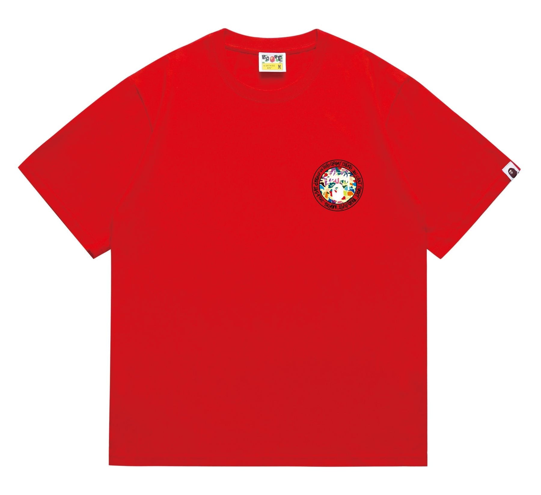 BAPE Circular Ape Graphic T-Shirt — front
