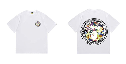 BAPE Circular Ape Graphic T-Shirt — comparison
