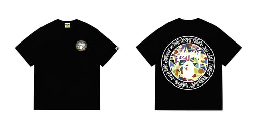 BAPE Circular Wordmark Graphic T-Shirt — hero