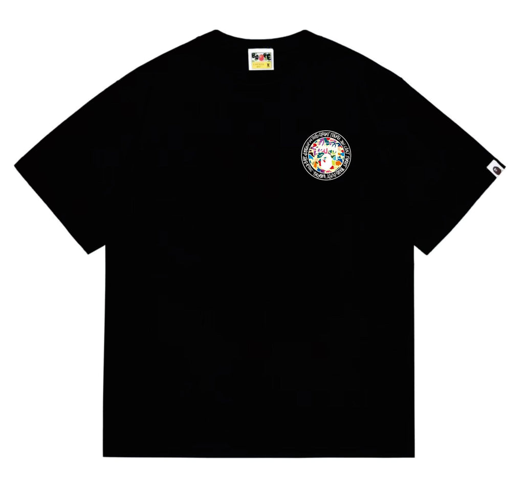 BAPE Circular Wordmark Graphic T-Shirt — front