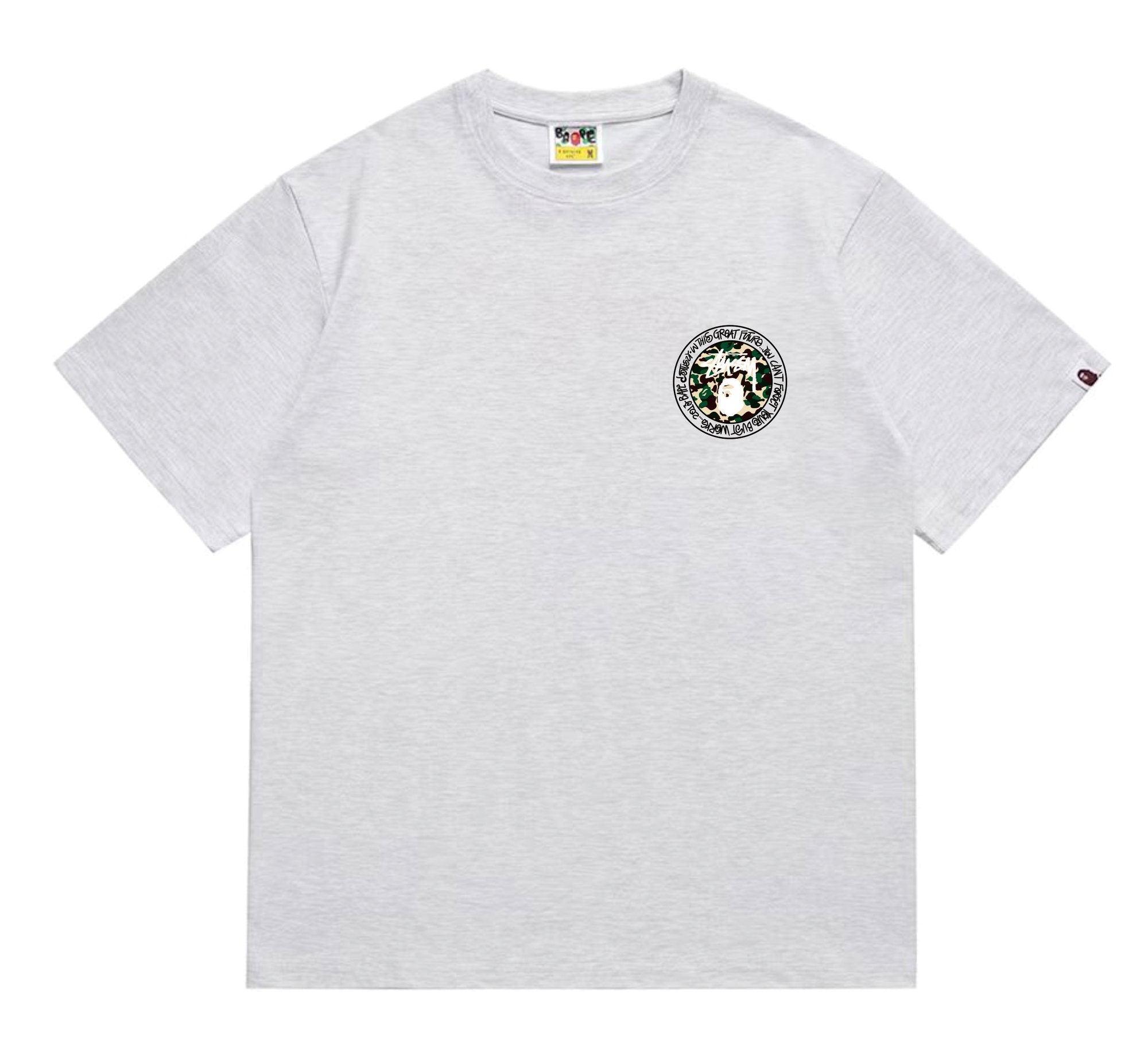 BAPE Circular Camo Graphic T-Shirt — front
