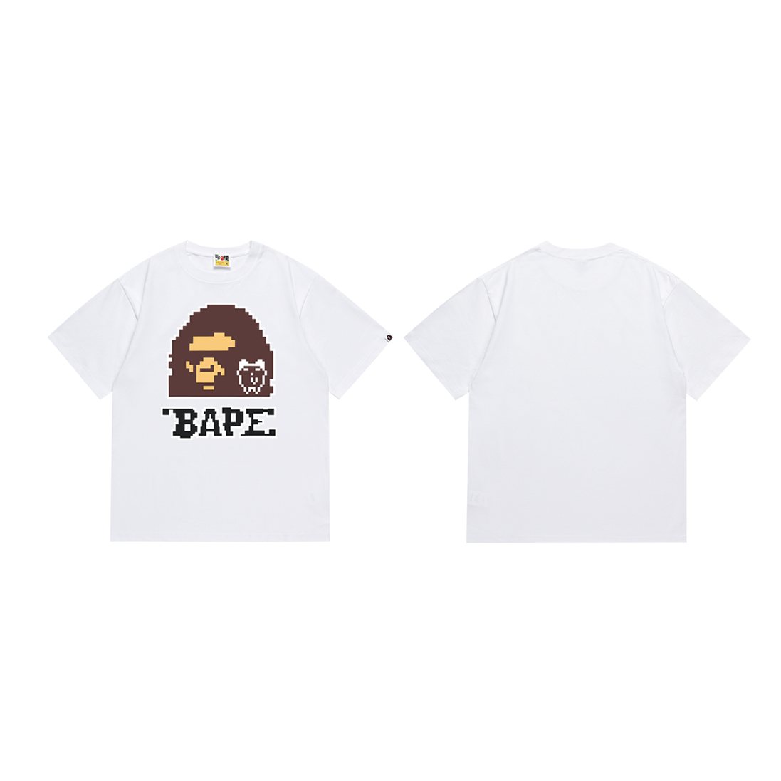 BAPE Pixel Ape Graphic T-Shirt — front