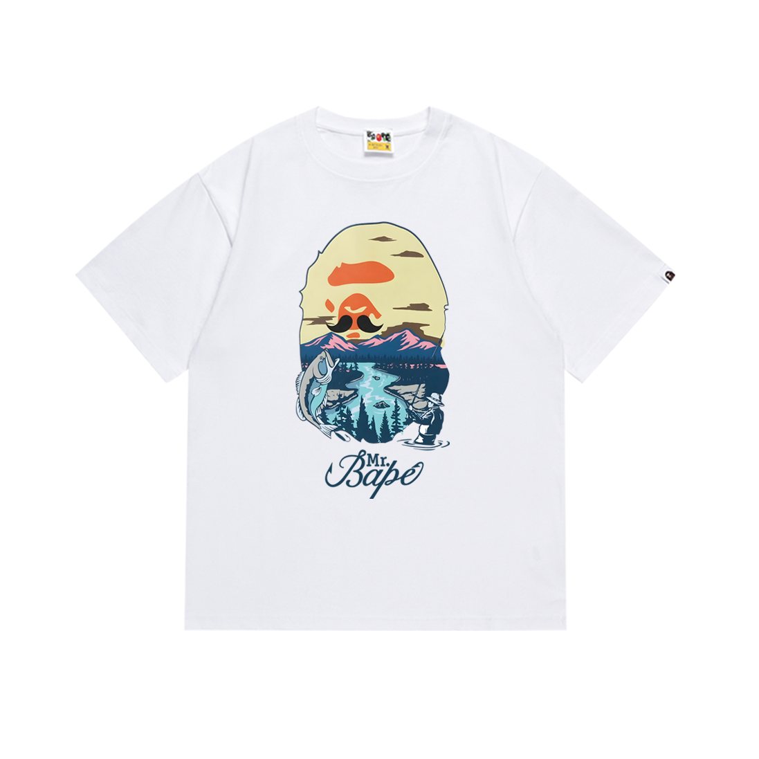 BAPE Front Graphic Short-Sleeve T-Shirt — front