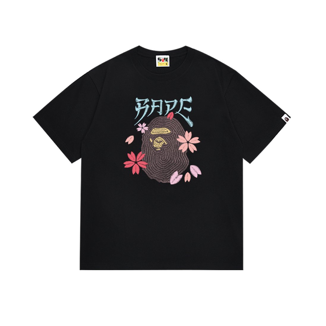 BAPE Floral Ape Graphic Short-Sleeve T-Shirt — hero