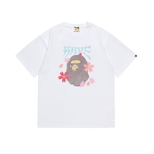 BAPE Floral Ape Graphic Short-Sleeve T-Shirt — front