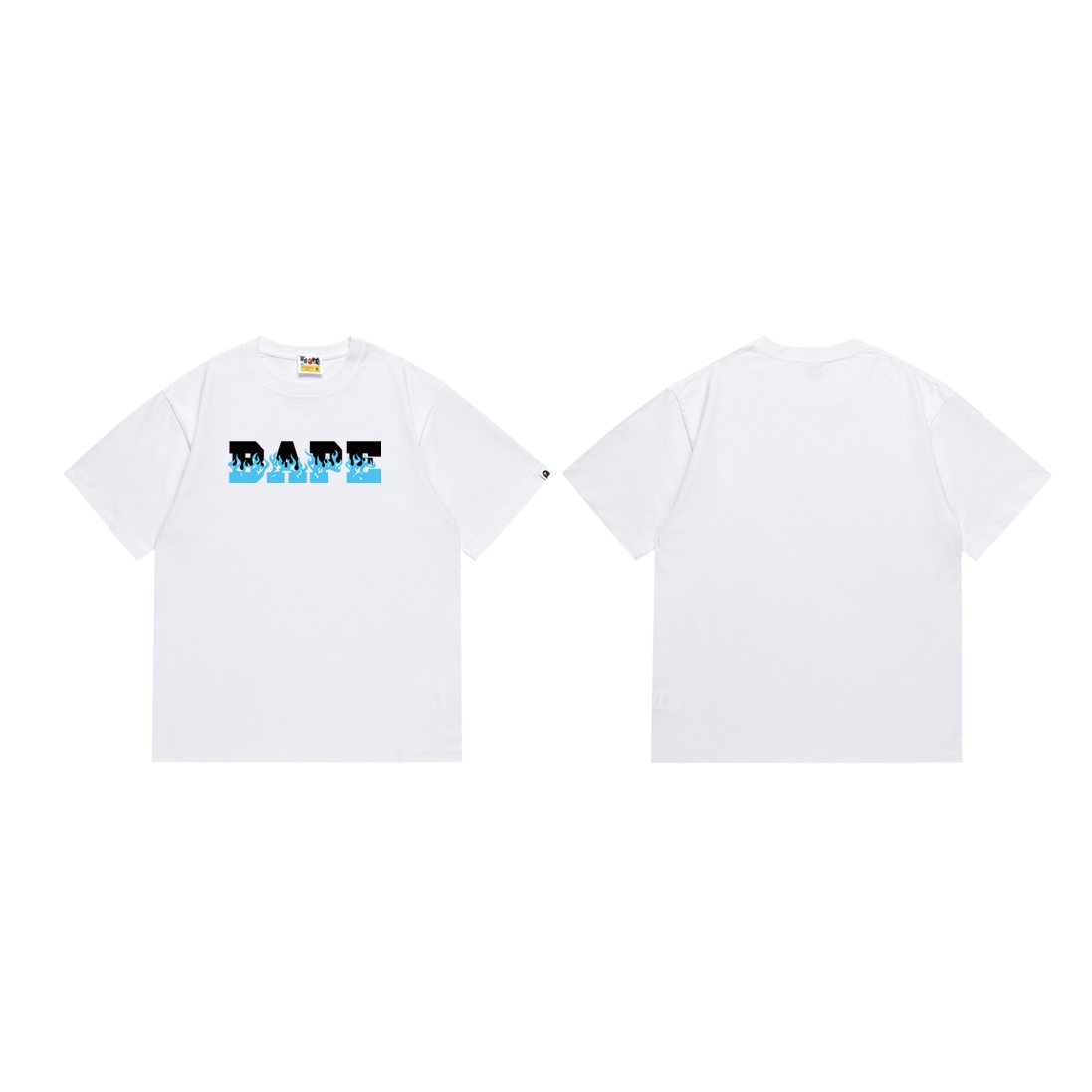 BAPE Blue Camo Graphic T-Shirt — comparison