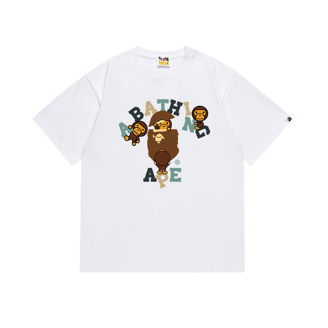 BAPE Front Graphic Short-Sleeve T-Shirt — front