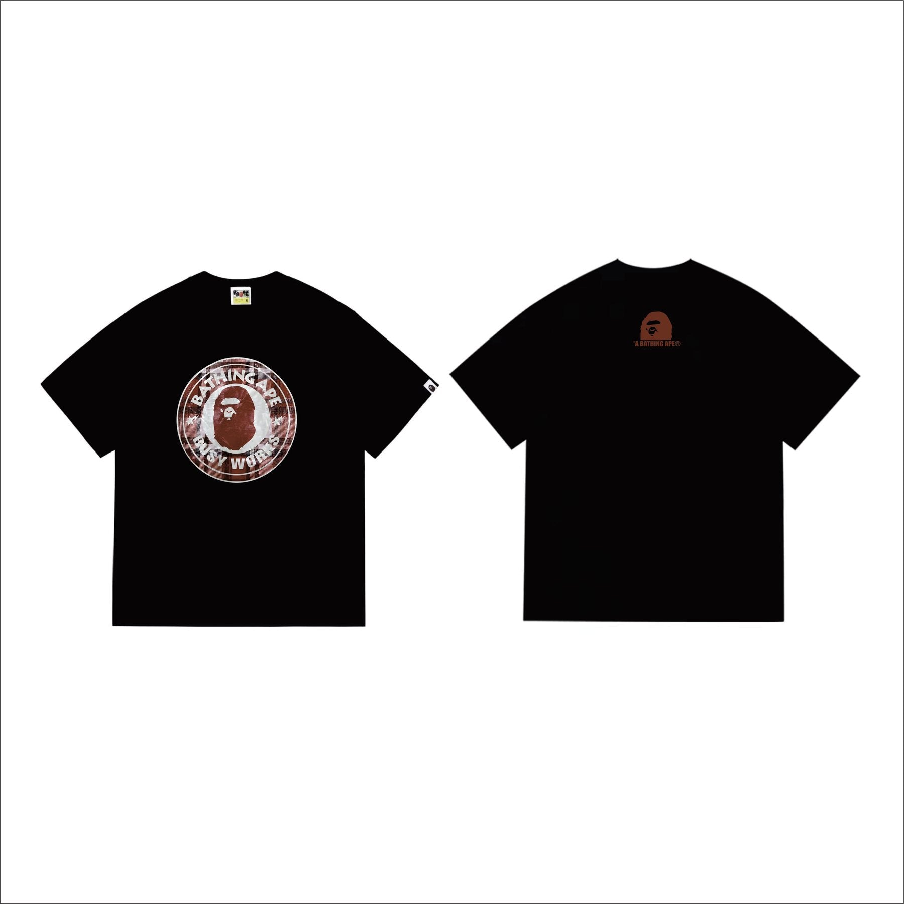 BAPE Circular Graphic Short-Sleeve T-Shirt — front