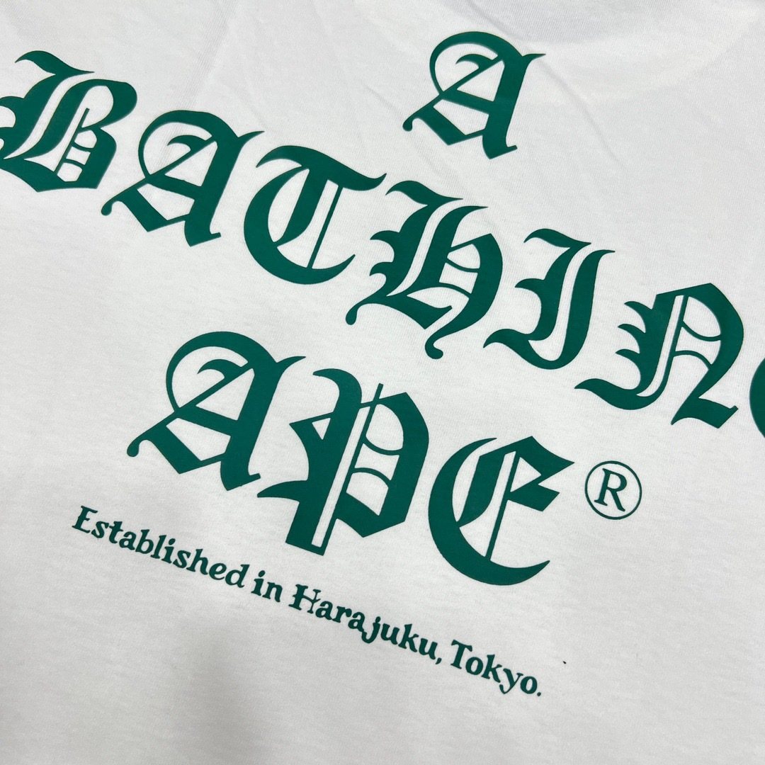 BAPE Ape-Head Front & Back Graphic T-Shirt — detail