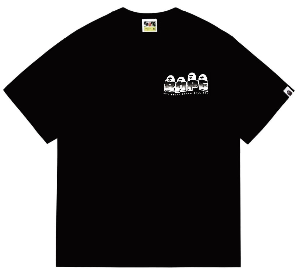 BAPE Front & Back Graphic T-Shirt — front