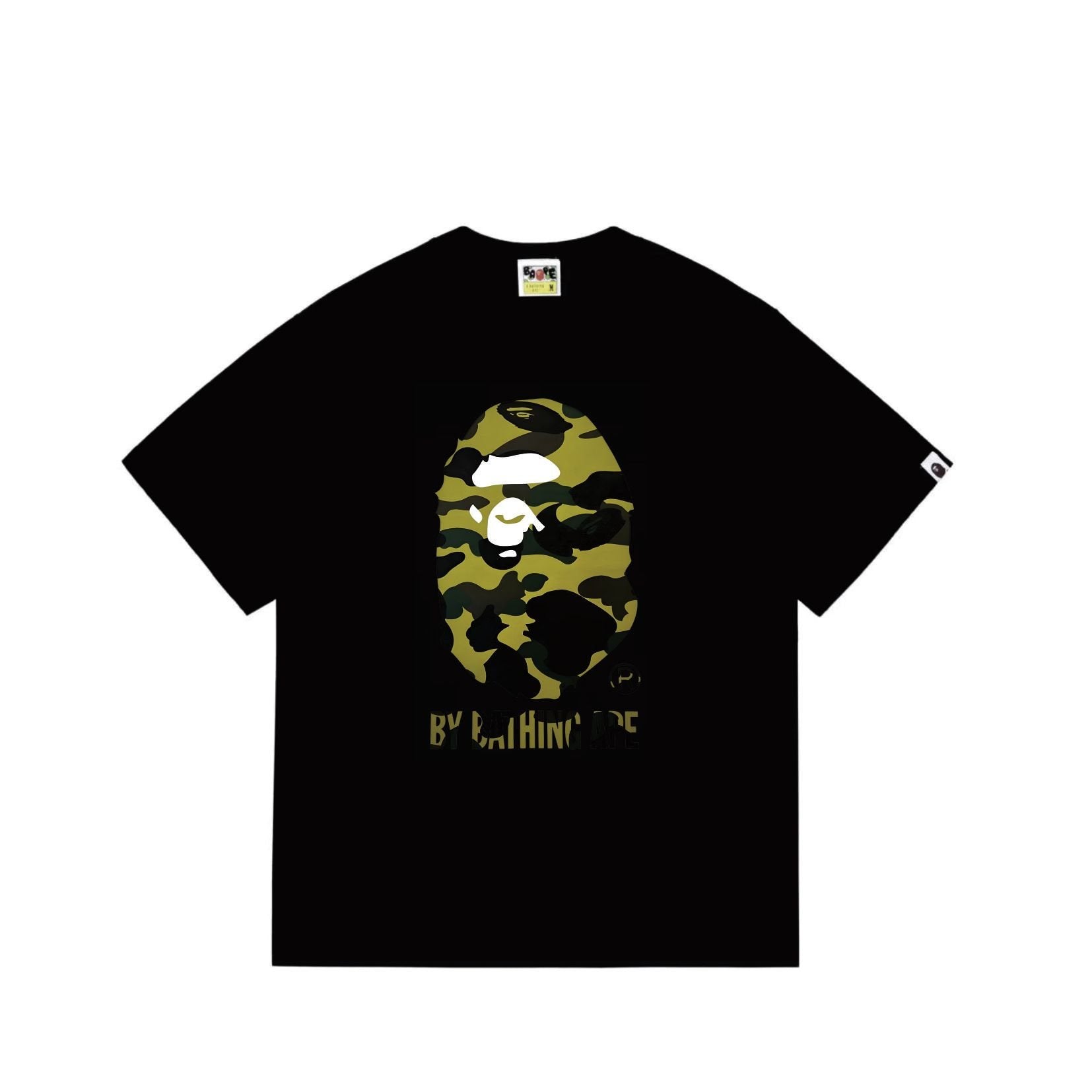 BAPE Camo Head Graphic Short-Sleeve T-Shirt — front