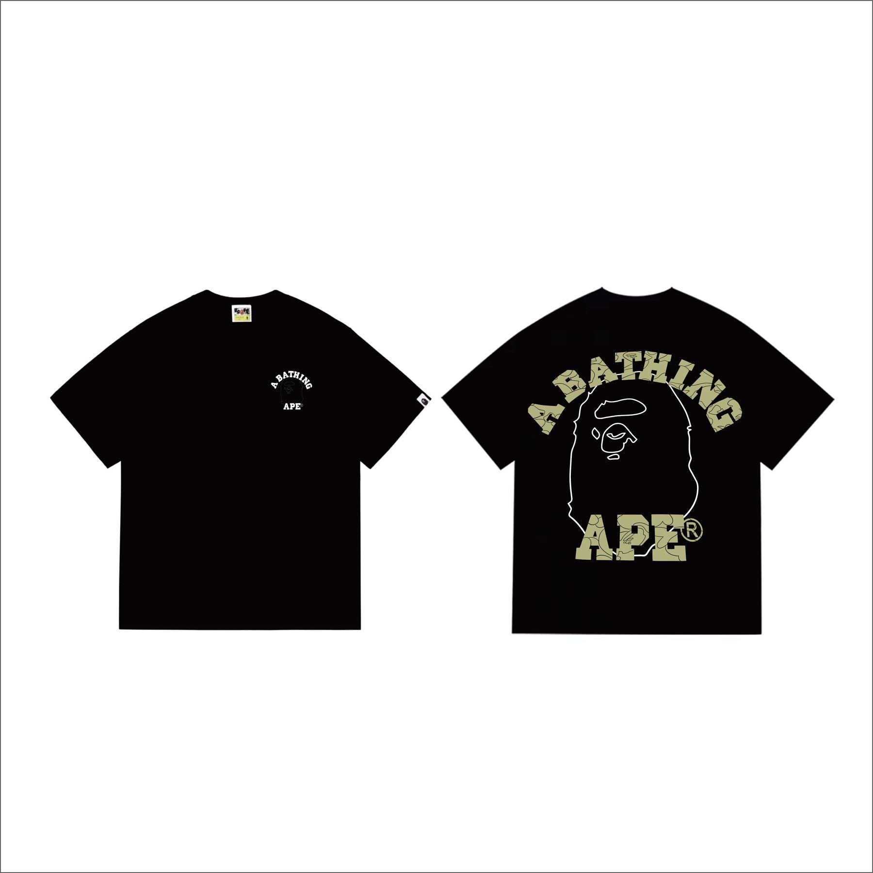BAPE Ape Head Graphic Short-Sleeve T-Shirt — front