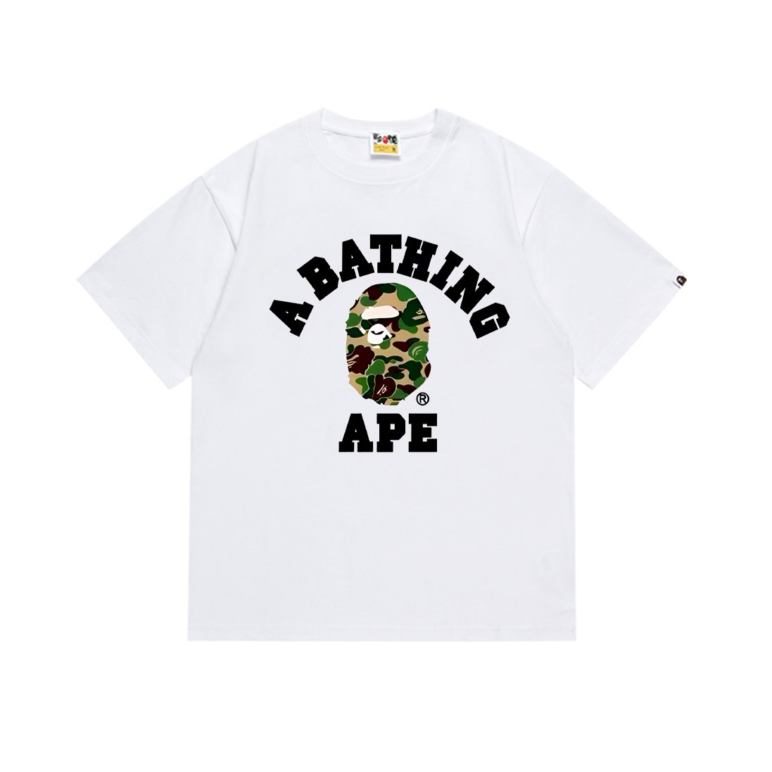 BAPE Camo Ape-Head Short-Sleeve T-Shirt — front