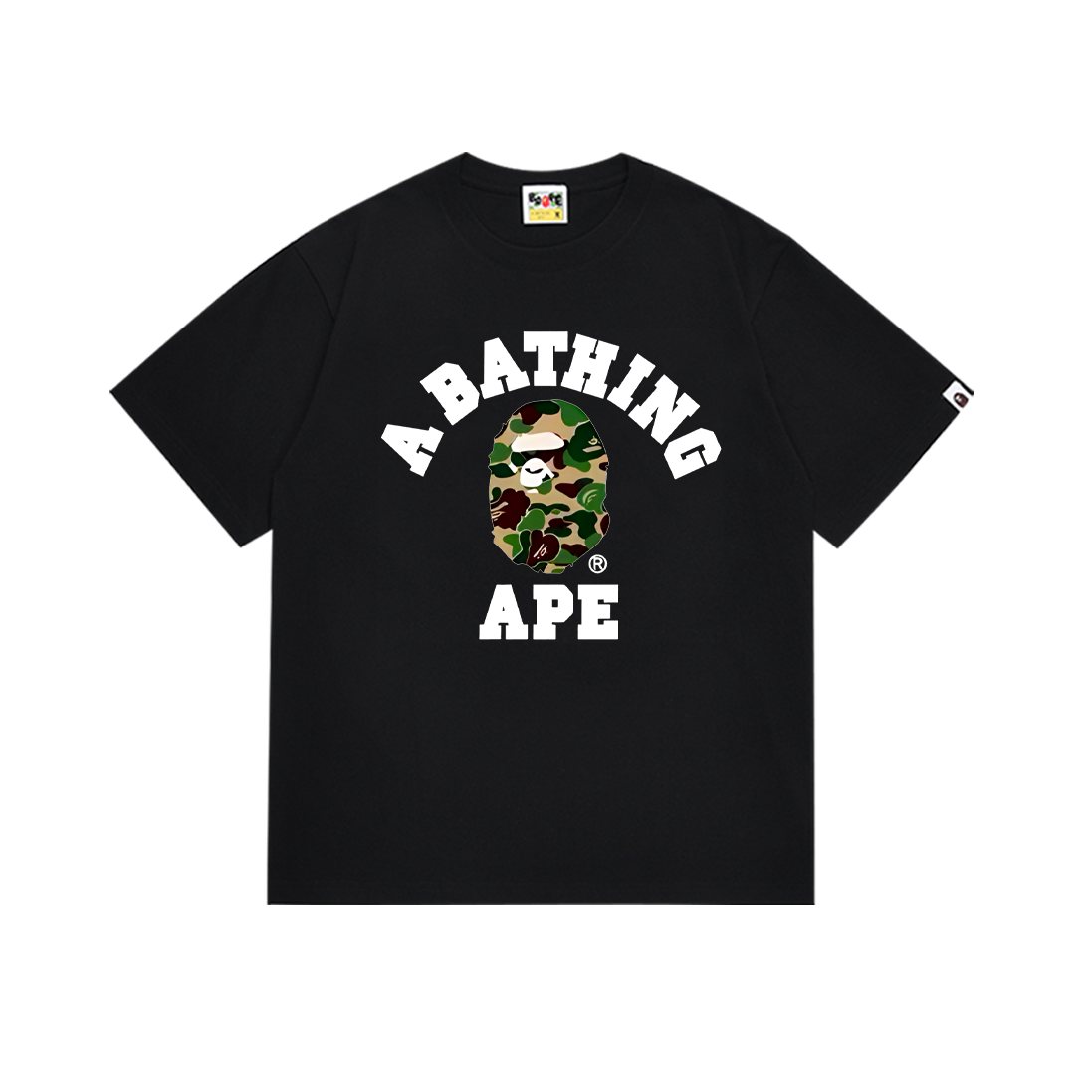 BAPE Camo Ape-Head Short-Sleeve T-Shirt — front