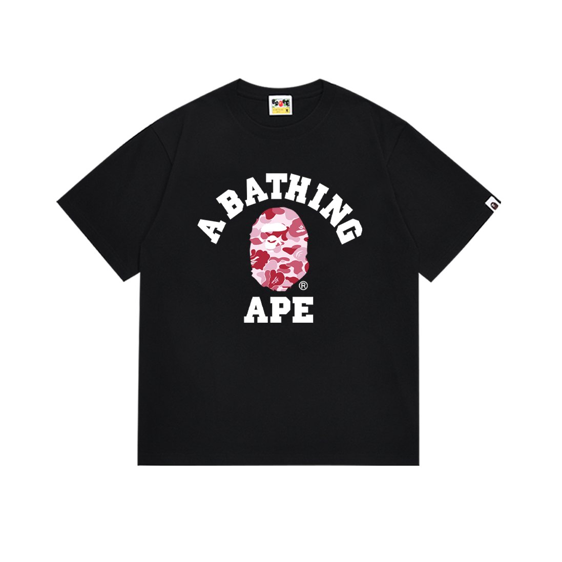 BAPE Camo Ape-Head Short-Sleeve T-Shirt — front