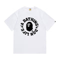 BAPE Circular Graphic Short-Sleeve T-Shirt - White, Black — hero