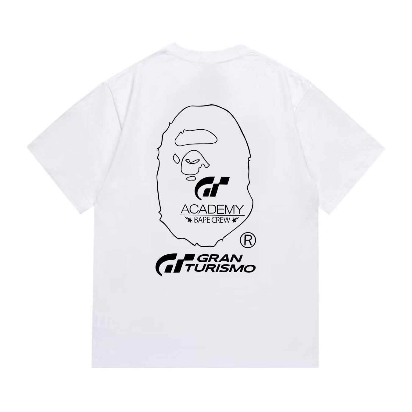 BAPE Front and Back Graphic T-Shirt — back