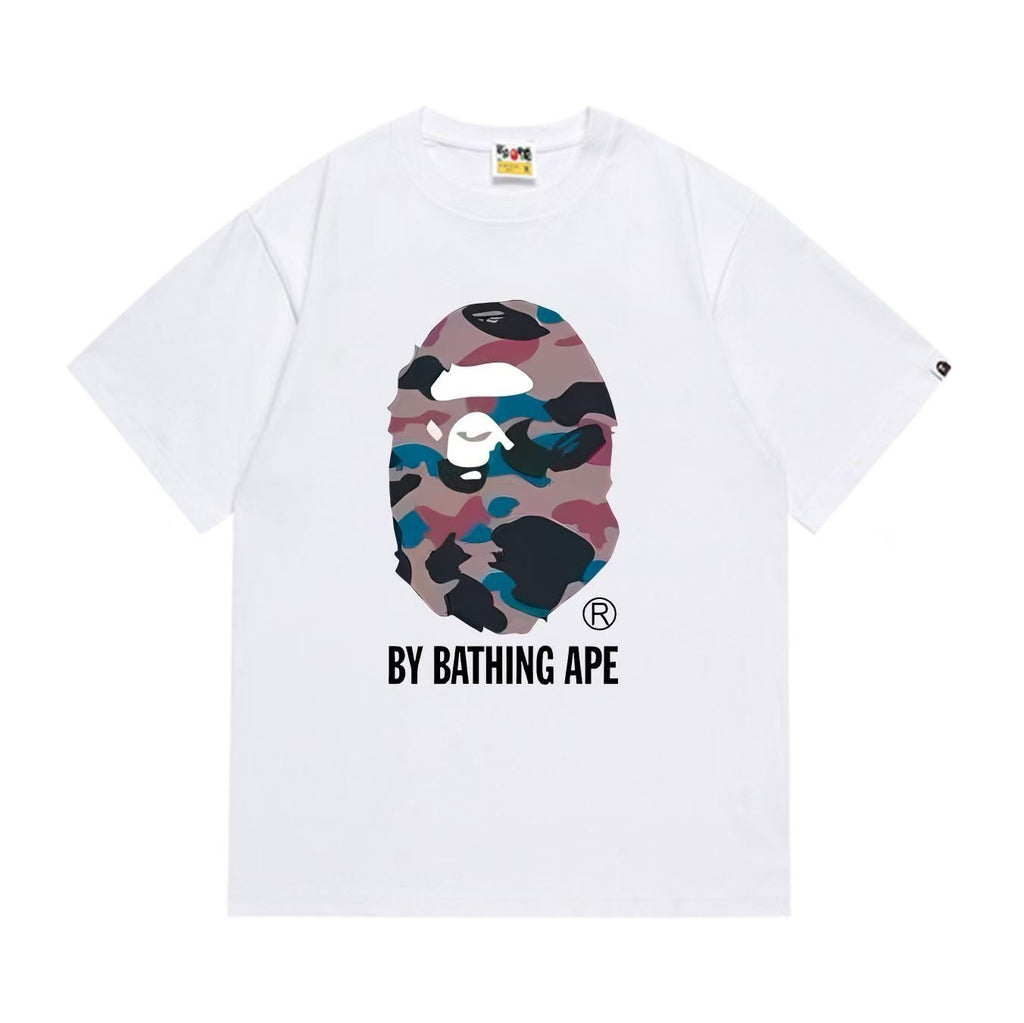 BAPE Camo Ape-Head Graphic T-Shirt — front