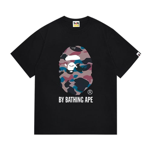 BAPE Camo Ape-Head Graphic T-Shirt — hero