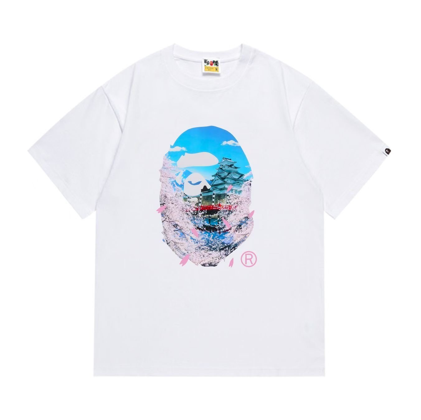 BAPE Ape Landscape Graphic T-Shirt — front