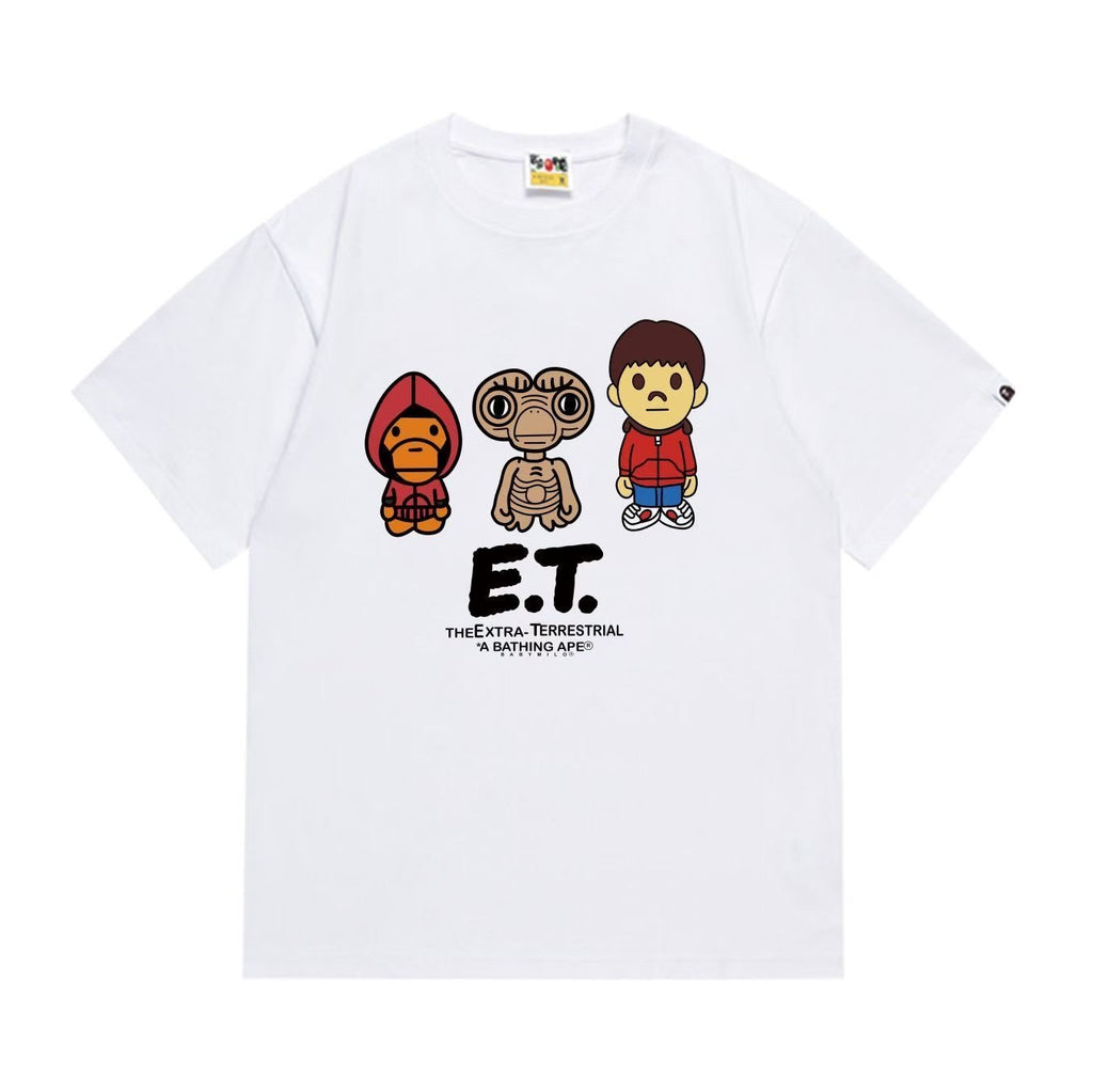 BAPE E.T. Character Graphic Short-Sleeve T-Shirt — hero